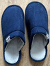 回力日系柔软情侣棉拖秋冬家居室内保暖棉鞋男款HL0006蓝色44-45码 实拍图