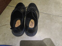 戈耐（GENAI）男士休闲皮鞋男生新郎结婚隐形内增高百搭潮商务鞋真皮透气男鞋子 黑色【加绒】保暖二棉鞋男冬季 42 (260mm) 实拍图