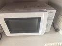 美的（Midea）快捷微波炉 家用小型 360°转盘加热 旋钮操控 易洁内胆（M1-L213B） 实拍图