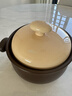 小熊（Bear）砂锅 煲汤锅耐高温不开裂3.2L通用沙锅 炖锅燃气灶陶瓷煲中药锅 实拍图