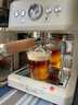 Barsetto【品牌补贴15%】咖啡机百胜图M3家用小型意式全半自动浓缩萃取蒸汽打奶泡一体机半商用 M3米白色标配 实拍图