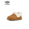 UGG秋季女士时尚舒适茸茸毛圈口平底休闲乐福鞋懒人毛毛鞋1119002 CHE | 栗色 37 实拍图
