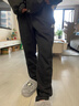 匹克针织运动裤男冬季跑步加绒梭织长裤休闲裤运动服男直筒裤束脚裤子 【秋冬加绒直筒裤4011】黑色 S (165) 实拍图