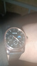 【网红爆款】商务腕表石英运动表休闲皮带男女手表 黑色 实拍图
