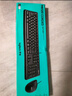 罗技（Logitech）MK120 键鼠套装 有线键鼠套装 办公键鼠套装 电脑键盘 USB即插即用 全尺寸 黑色 实拍图