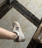 NEW BALANCE NB574官方休闲鞋女鞋复古舒适秋冬透气网鞋轻便百搭潮流运动鞋 米白色 WL574RCF 37.5 (脚长24cm)尺码详询客服 实拍图