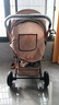 豪威婴儿推车可坐可躺新生儿四轮减震婴儿车双向宝宝bb小孩手推车童车 卡其色 奢华版（可坐可躺可水洗 实拍图