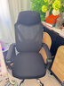黑白调P4 Pro人体工学电脑椅子办公椅可躺午休椅电竞椅久坐舒适老板椅 耀黑(2D腰托+155°带脚托可躺） 实拍图