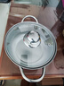 【特价】不锈钢汤锅特厚家用电磁炉锅泡面锅食品级燃气灶专用火锅 18cm【配盖】钢柄单层-加厚 18cm 实拍图