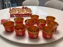 SHUANG YU一次性勺子独立包装50只磨砂加长15cm打包饭勺汤勺 实拍图