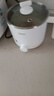 美的（Midea）电煮锅 宿舍小锅 小电锅 学生寝室一体泡面火锅多功能 不锈钢0涂层 电蒸锅 电热锅 XZE1614 配蒸笼 实拍图