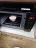 美的（Midea）家用变频微波炉平板式易清洁 800W微波速热 一键智能菜单 钻石背板 微晶面板加热20L（PM20M2） 实拍图