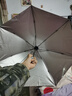 【全网爆款】手动UV折叠雨伞男女晴雨伞两用防晒遮阳黑胶伞 【新人福利】7骨 纯色随机无黑胶 实拍图
