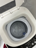 奥克斯（AUX）迷你洗衣机 全自动小型婴儿儿童宝宝内衣波轮洗衣机 带甩干烘干洗脱一体 【国补】4KG洗脱容量白色【母婴专用】 实拍图