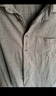 优衣库男女装法兰绒衬衫长袖衬衣纯棉薄外套25新款478118 480773 480773/05天灰色 M 实拍图
