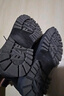 回力男鞋冬季加绒保暖马丁靴户外运动高帮工装靴 黑色（加绒）40 实拍图