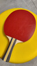 红双喜三星级横拍乒乓球拍套装H3002对拍付球包乒乓球 实拍图