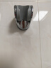 九牧（JOMOO）免打孔花洒支架花洒座固定器配件淋浴喷头墙座花晒角度可调节底座 银色花洒底座免钉安装 实拍图