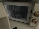 美的【国家补贴8折】厨房小家电小滋味微波炉变频家用小型百搭复古转盘式经典双旋钮轻音M20H4 实拍图