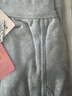 浪莎纯棉秋裤男士单裤薄款秋衣棉毛裤线裤保暖裤 浅灰 185/XXXL 实拍图