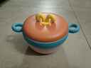 COOKSS婴儿辅食碗恒温注水保温碗316不锈钢宝宝婴幼儿吃饭儿童餐具橙色 实拍图