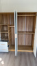 森普顿衣柜卧室平开门组合现代简易家用柜子收纳衣橱(可升级实木生态板) 四门衣柜（160*50*180cm） 实拍图