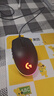 罗技（G）G102第二代游戏鼠标 RGB流光灯效鼠标 轻量化  游戏级8000DPI传感器 黑色 200-8000DPI 实拍图