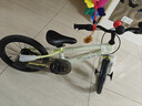 京东京造灵跃儿童自行车京东自营3-6岁山地自行车学生男女孩16寸青柠绿 实拍图