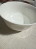 斯凯绨（Sky Top）米饭碗骨瓷小汤碗纯白陶瓷家用酒店餐具套装4.5英寸金钟碗10件 实拍图