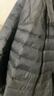 雪中飞秋冬新款情侣立领轻薄羽绒服休闲短款鸭绒保暖羽绒服 宝石黑|8086 4XL 195/112A 实拍图