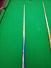 奥秘雀羽台球杆小头斯诺克球杆黑8中式黑八桌球杆16彩10mm通杆 实拍图