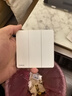 西门子（SIEMENS）86型墙壁开关插座面板 哑光磨砂 睿宸系列象牙白色 三开单控开关 实拍图