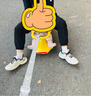 babycare扭扭车防侧翻儿童溜溜车摇摇车宝宝滑行玩具车3-6岁 洛克黄音乐款 实拍图