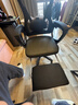 锦汐 电脑椅家用办公椅子靠背人体工学椅学习转椅老板座椅游戏电竞椅 【可后躺+踏脚+乳胶】黑框黑网 实拍图