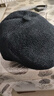 安振毅 中老年帽子男冬季加绒加厚保暖护耳老人帽子爸爸爷爷鸭舌帽 加绒加厚【内含护耳】  黑色 均码 实拍图
