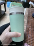 STANLEY保温杯咖啡杯保温保冷水杯居家办公便携随行男女学生杯子生日礼物 【限量新色】开心果绿 354ml 实拍图