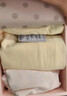 京东京造【首次免洗即穿】纯棉女士内裤女山茶花中腰10A抗菌桑蚕丝少女2XL 实拍图