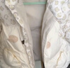 巴拉巴拉童装婴儿羽绒服冬季宝宝短款外套儿童上衣可爱萌男童女童 白色调00311 110 充绒量96g 实拍图