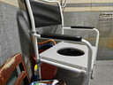 鱼跃（Yuwell）坐厕椅坐便椅老人残疾人孕妇坐浴椅防滑洗澡椅移动马桶H026B 实拍图