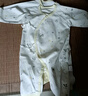 翘脚鸭 婴儿衣服新生儿连体衣春秋季纯棉爬爬服满月宝宝百天睡衣秋冬季 黄小熊2件（系带）【夏季薄款】 52cm 【新生儿5-8斤以下或待产】 实拍图