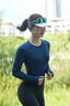 RUDY PROJECT璐迪男女跑步眼镜越野跑徒步马拉松防滑骑行自行车太阳镜ASTRAL 透明灰/镀膜绿 实拍图