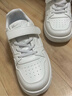 回力（Warrior）儿童小白鞋男童休闲鞋女童板鞋校园运动鞋 WZ(CL)-0238 白色 30  实拍图