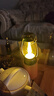 【露营灯】创意复古手提小夜灯网红迷你氛围小马灯桌面摆拍油灯 复古手提小夜灯【金色1个】 实拍图