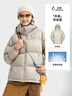 企鹅骆驼联名热能【雪泡芙】羽绒服男女同款保暖户外面包服M35CR28089 实拍图