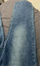 森马（Semir）森柔牛仔丨牛仔裤女潮流显瘦裤子25春秋季宽松阔腿裤109925124001 实拍图