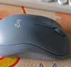 罗技（Logitech）M221 轻音鼠标 无线鼠标 办公鼠标 对称鼠标 带无线微型接收器 雾霭蓝 实拍图