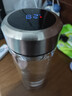 高硼硅双层玻璃杯大容量泡茶杯茶水分离安全无毒隔热杯车载水杯商 显温盖530ml大容量直筒杯 实拍图