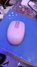罗技（Logitech）M196 无线蓝牙鼠标 办公鼠标 笔记本商务办公家用 小巧便携 对称手型 玫瑰粉 实拍图