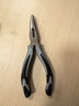 钢丝钳老虎钳子套装省力尖嘴钳斜口钳日式电工钳 6寸德式黑尖嘴钳 实拍图