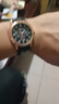 【网红爆款】商务腕表石英运动表休闲皮带男女手表 黑色 实拍图